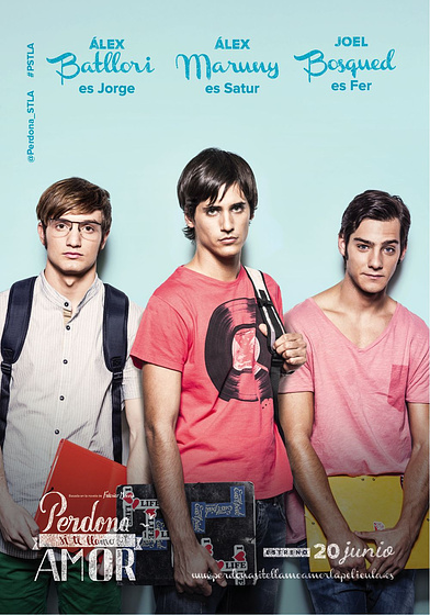 Imagen de Perdona si te llamo Amor (Cartel personajes español)