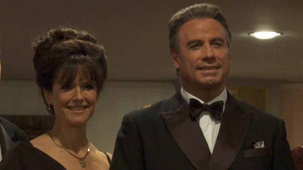 John Travolta y Kelly Preston en gotti