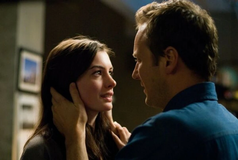 Anne Hathaway y Patrick Wilson [I] en passengers