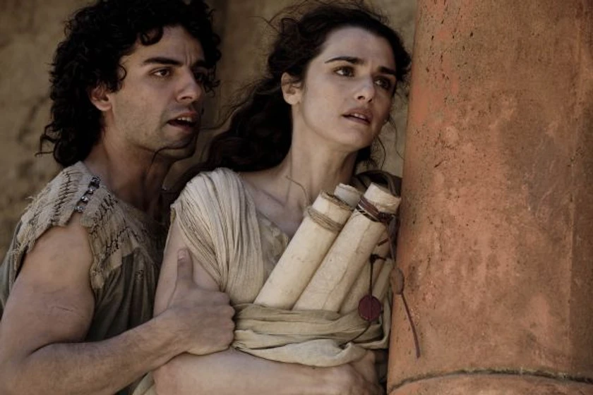 Rachel Weisz y Oscar Isaac en Ágora