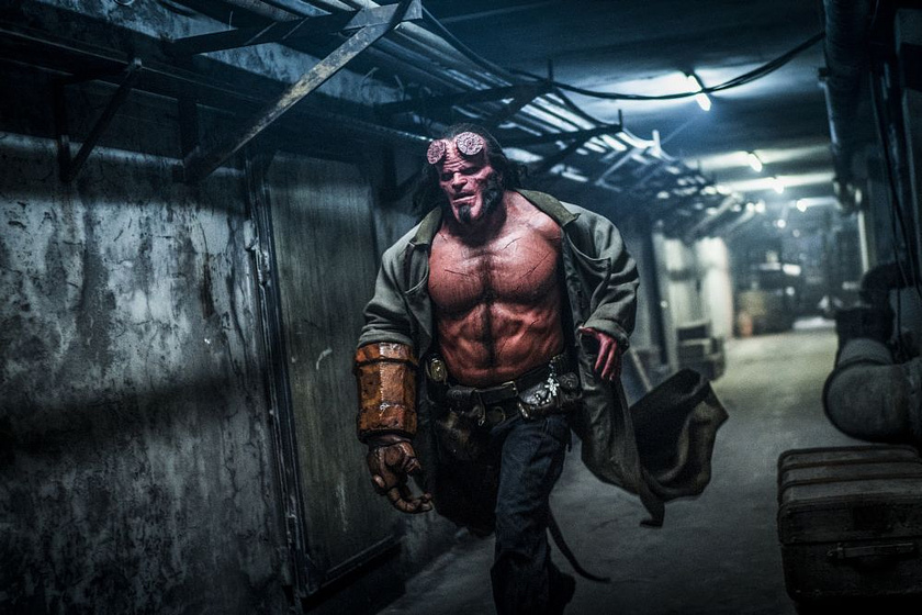 David Harbour en Hellboy
