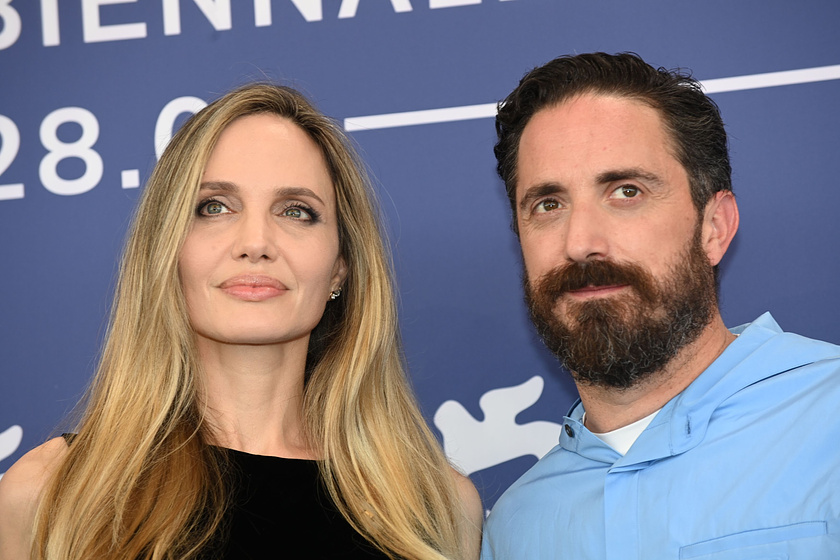 Angelina Jolie y Pablo Larraín en María Callas (Festival de Venezia. Agosto 2024)