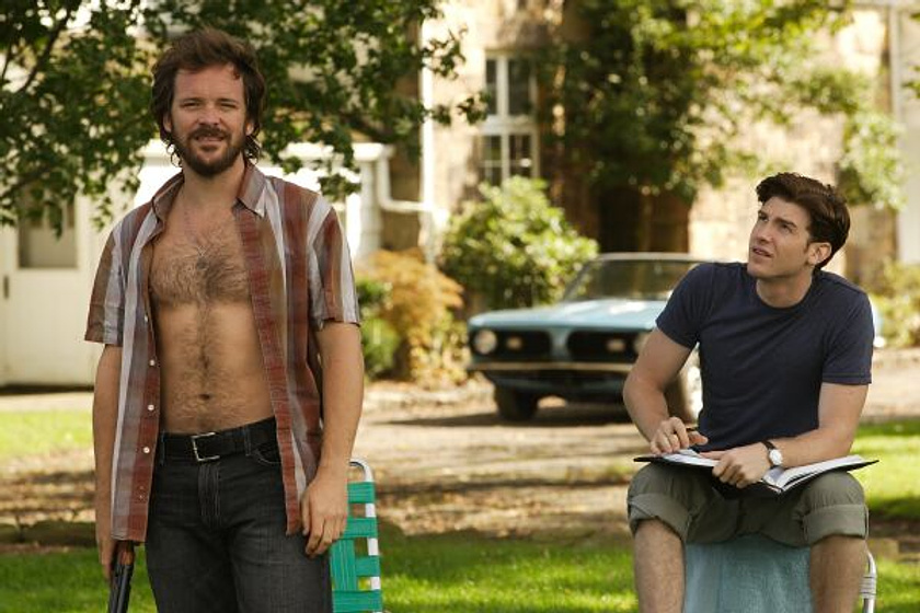 Peter Sarsgaard y Jon Foster en The Mysteries of Pittsburgh
