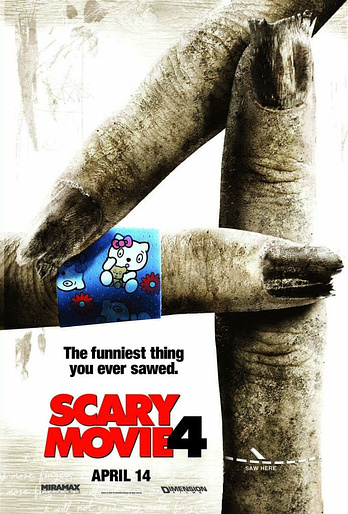 poster of content Scary Movie 4