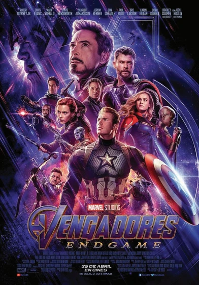 Imagen de vengadores-endgame (Cartel español)