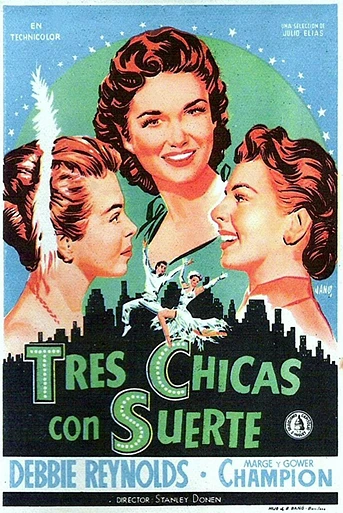 Poster de Tres chicas con suerte