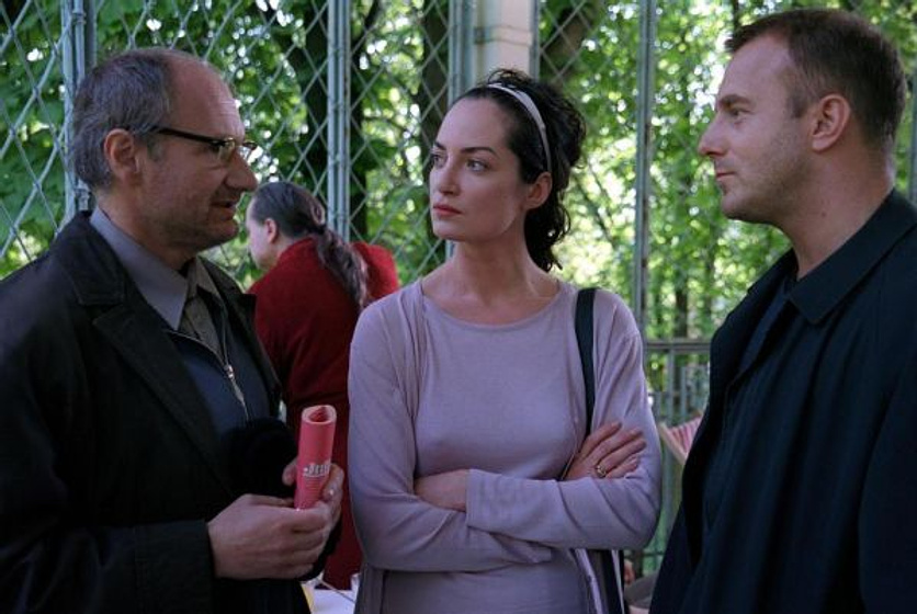 Heino Ferch, Natalia Wörner y Michael Schottenberg en Las Llamas del Infierno