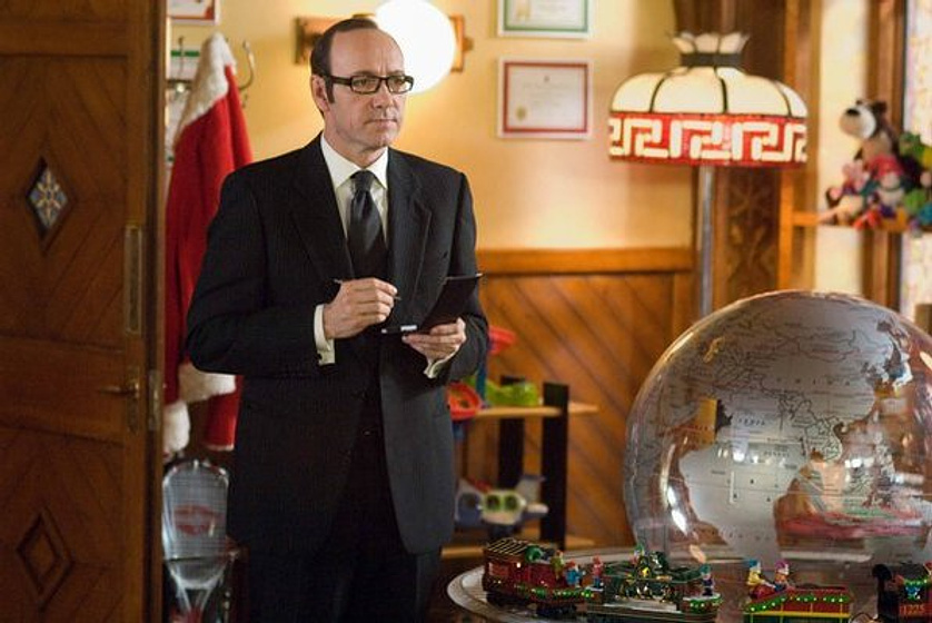 Kevin Spacey en Fred Claus. El Hermano Gamberro de Santa Claus