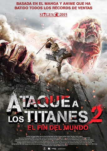 Poster de Ataque a los Titanes 2: El fin del mundo