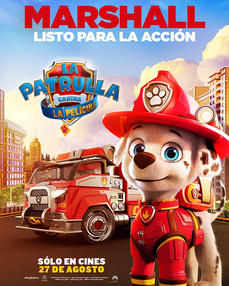 Imagen de La Patrulla Canina. La Película (Cartel personajes español)