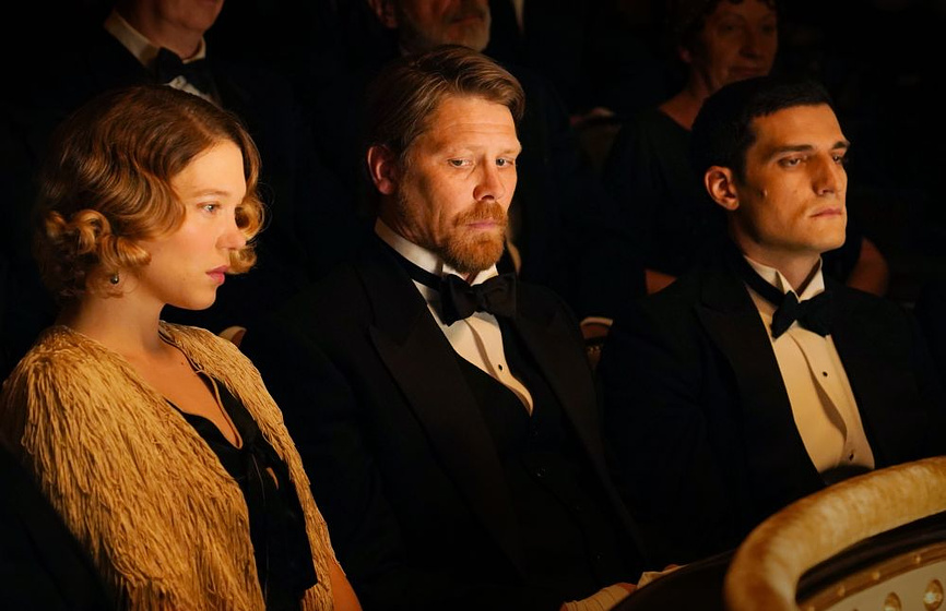 Louis Garrel, Léa Seydoux y Gijs Naber en La Historia de mi Mujer