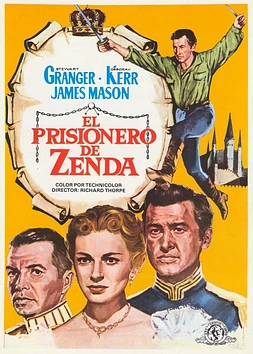 poster of movie El Prisionero de Zenda