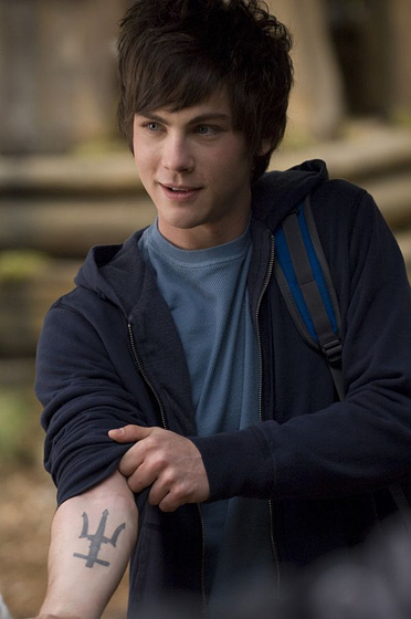 Logan Lerman en Percy Jackson y el Ladrón del Rayo