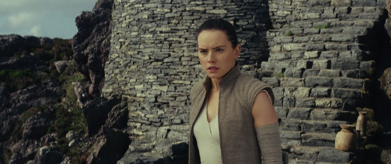 Daisy Ridley en Star Wars: Los Últimos Jedi