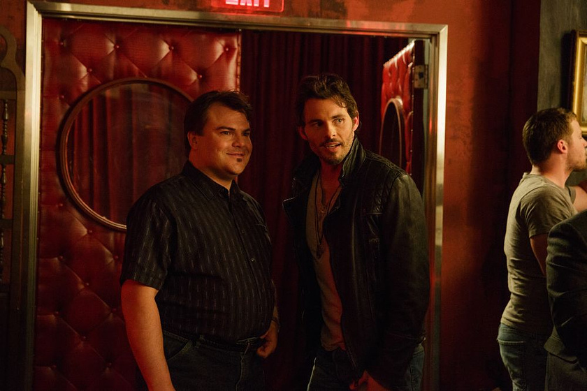 Jack Black y James Marsden en The D Train