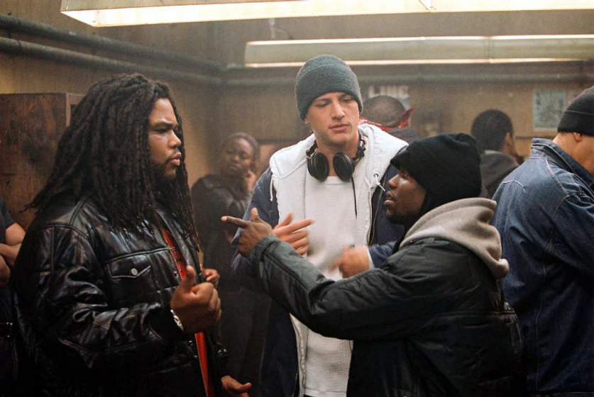 Anthony Anderson y Simon Rex en Scary Movie 3