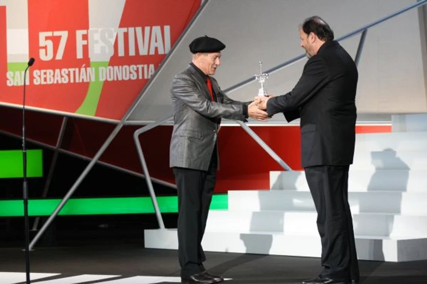 Josep María Pou y Ian McKellen en Tonto quien lo lea (Sir Ian Mckellen - Premio Donostia )