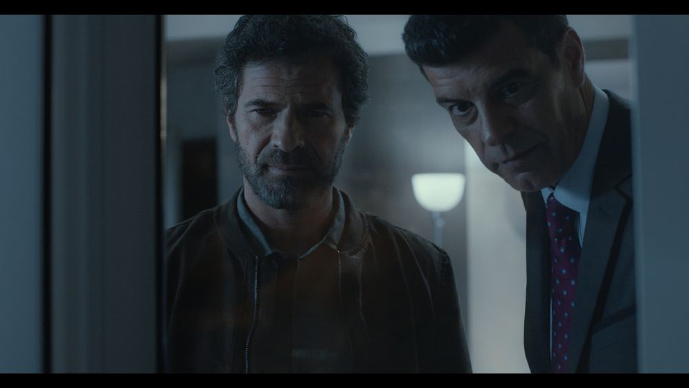 Rodolfo Sancho y Andoni Ferreño en Delfines de Plata