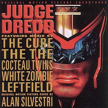 Carátula de la banda de sonido de Juez Dredd
