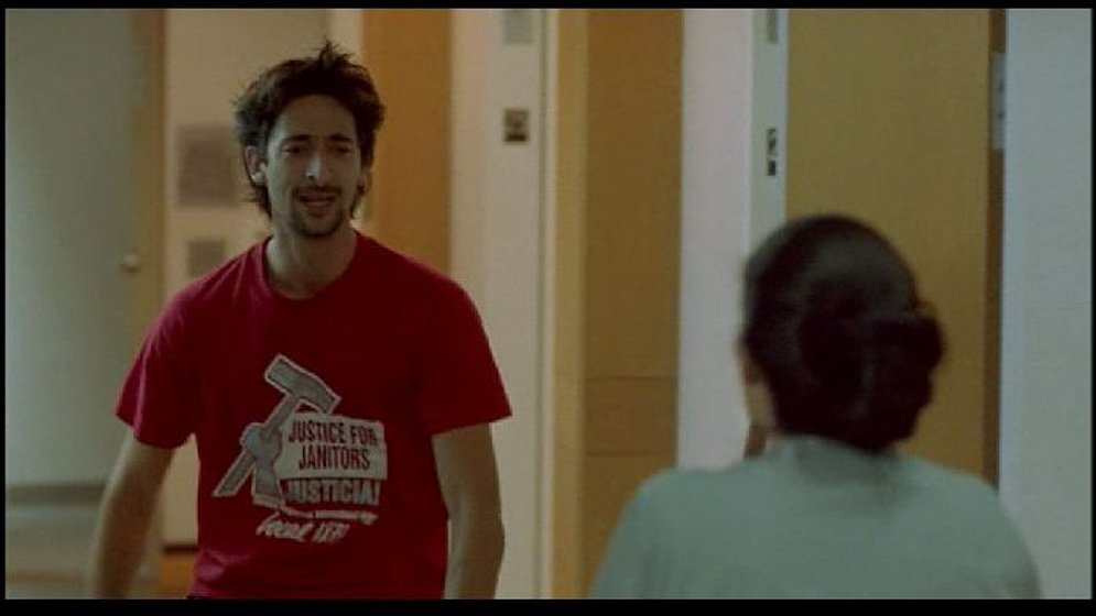 Adrien Brody y Pilar Padilla en Pan y Rosas