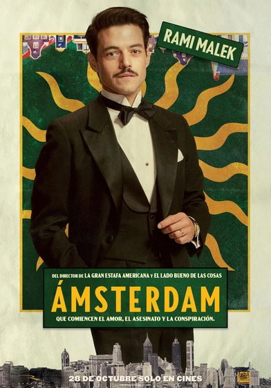 Imagen de Amsterdam (Cartel personajes español)