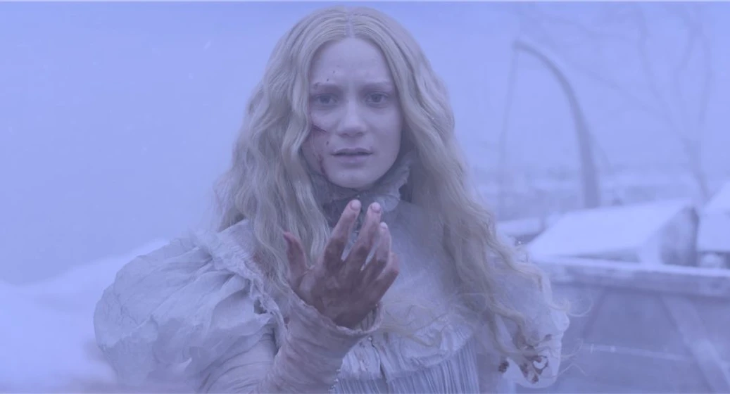 Mia Wasikowska en La Cumbre Escarlata