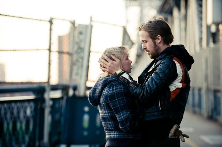 Ryan Gosling y Michelle Williams en Blue Valentine