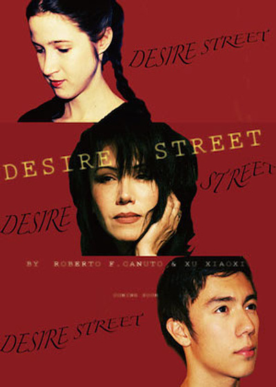 Alejandra Walker, Ellen Clifford y Javi López en Desire Street (Desire Street Promo - Carmen, Bess, Andrea)