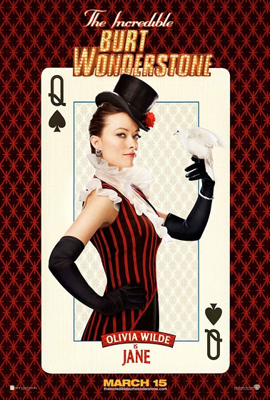 Olivia Wilde en El Increíble Burt Wonderstone (Teaser cartas #3)