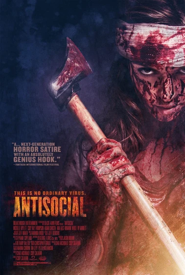 Imagen de antisocial (Cartel teaser)