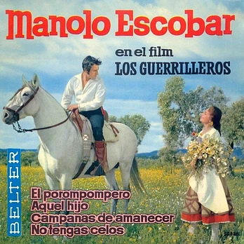 Carátula de la banda de sonido de Los Guerrilleros