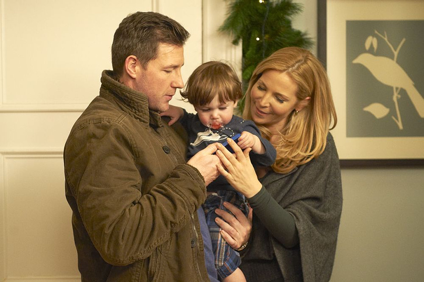 Edward Burns y Jennifer Westfeldt en Un Plan perfecto (Amigos con hijos)