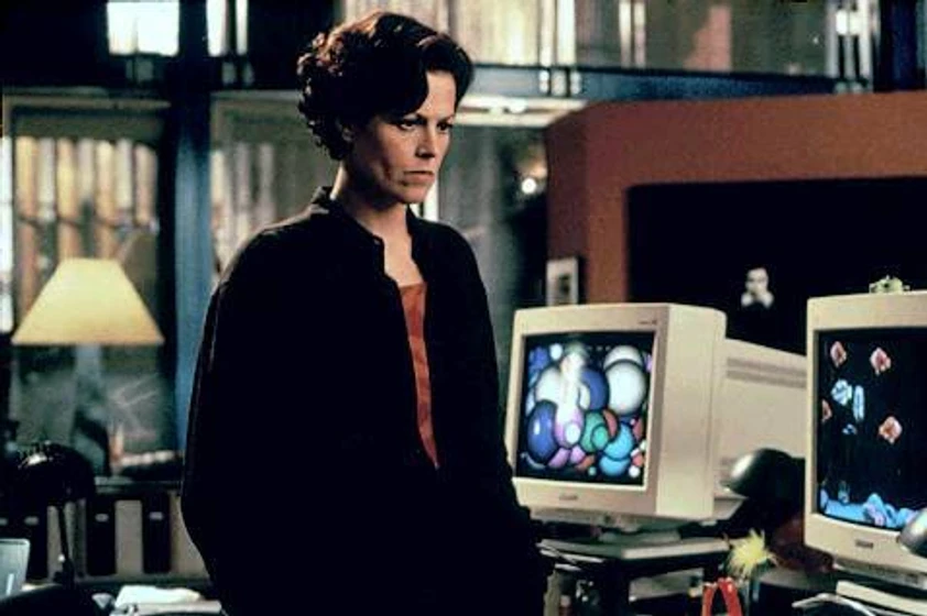 Sigourney Weaver en copycat-copia-mortal