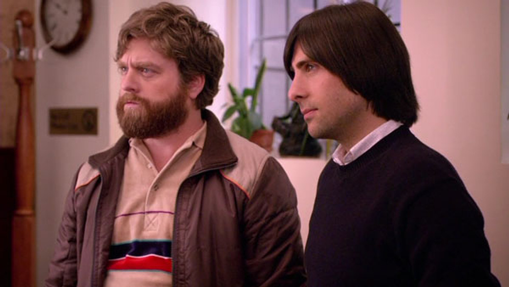 Jason Schwartzman y Zach Galifianakis en Bored to Death