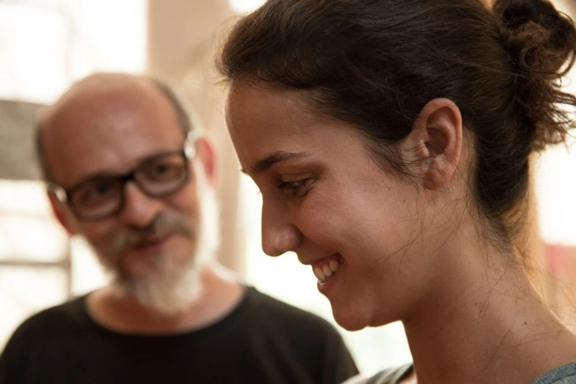 Helena Albergaria y Lourenço Mutarelli en una-segunda-madre