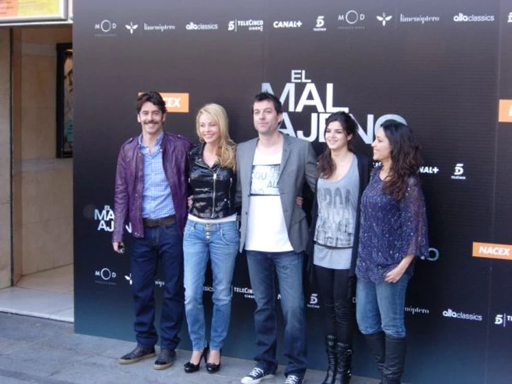 Eduardo Noriega [II], Clara Lago, Cristina Plazas y Belén Rueda en el-mal-ajeno (Photocall en Madrid. Marzo 2010)