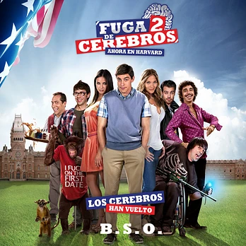 Carátula de la banda de sonido de Fuga de Cerebros 2