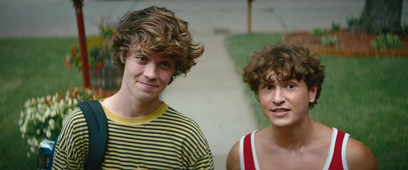 Gabriel LaBelle y Conor Sherry en el-ambigu