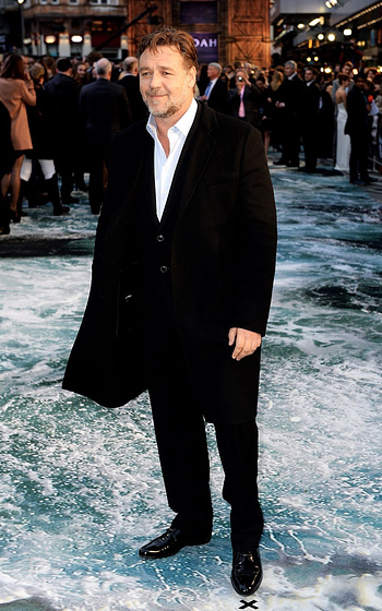 Russell Crowe en Noé (Premiere en Londres. Marzo 2014)