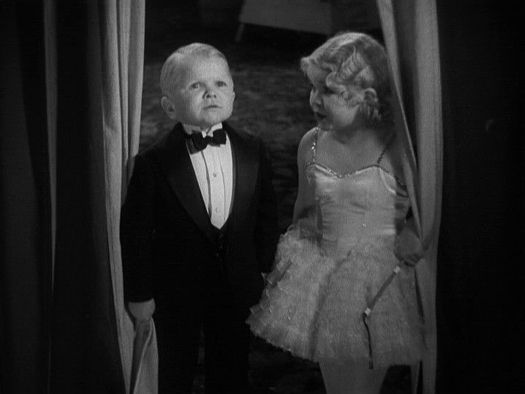 Harry Earles y Daisy Earles en La Parada de los monstruos