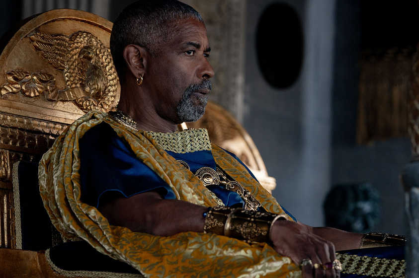Denzel Washington en Gladiator II