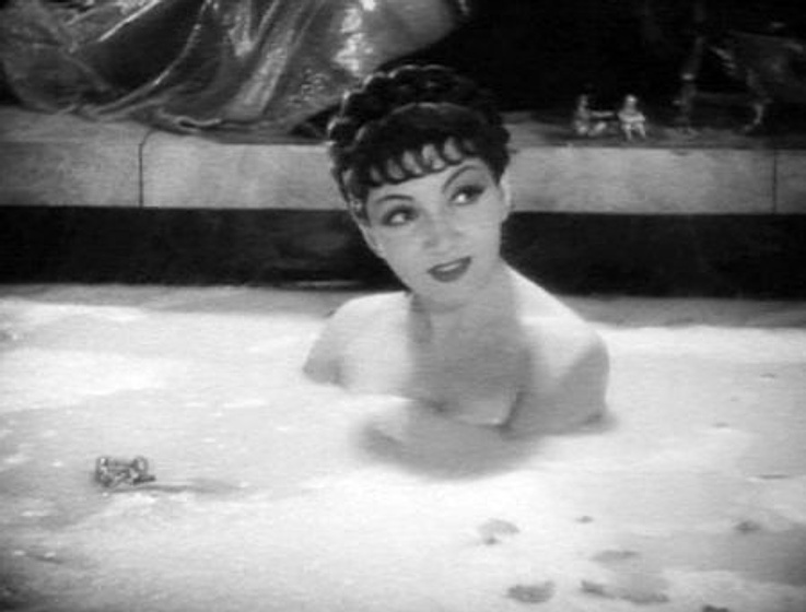 Claudette Colbert en El Signo de la Cruz