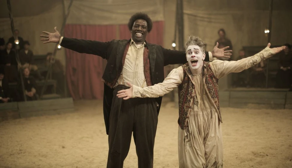 James Thiérrée y Omar Sy en monsieur-chocolat