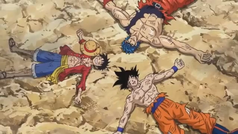 Imagen de Dream 9 Toriko x One Piece x Dragon Ball Z Super Collaboration Special!!