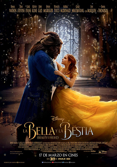 Imagen de La Bella y la Bestia (Cartel final español)