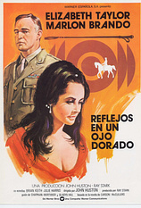 poster of movie Reflejos en un ojo dorado