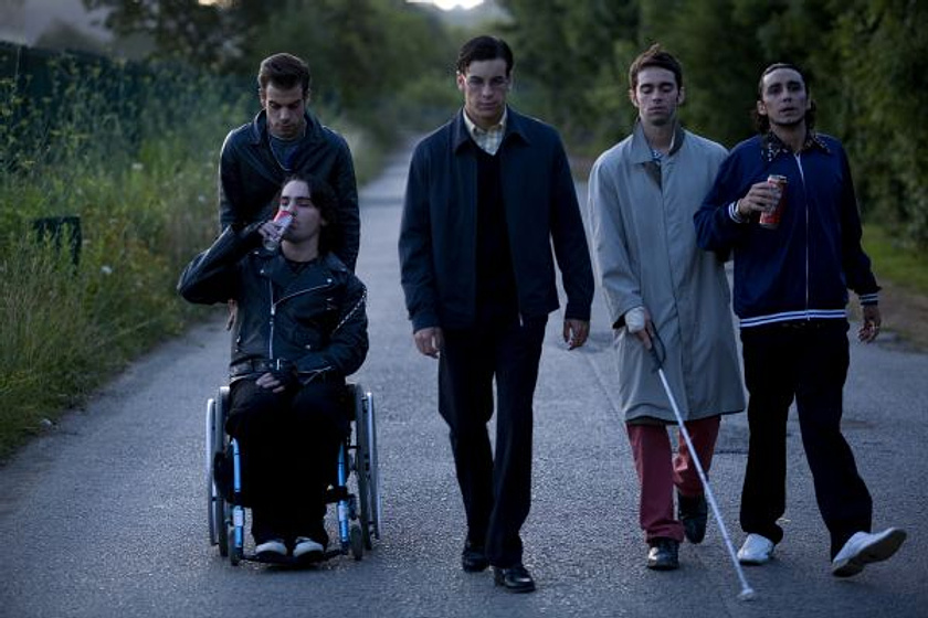 Alberto Amarilla, Mario Casas y Gorka Lasaosa en Fuga de Cerebros