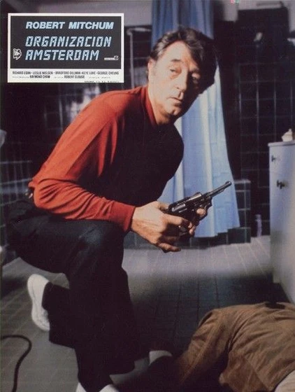 Robert Mitchum en organizacion-amsterdam (Fotograma)