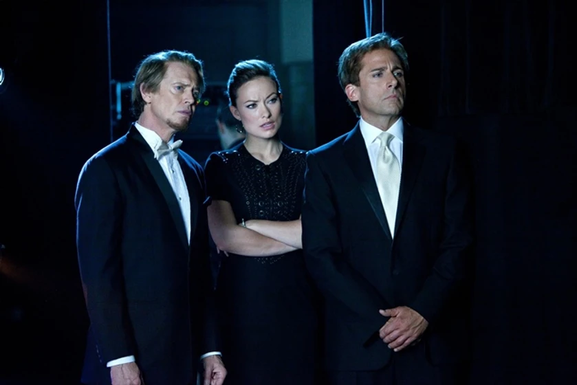 Steve Buscemi, Steve Carell y Olivia Wilde en El Increíble Burt Wonderstone