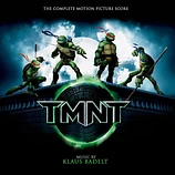 Carátula de la banda de sonido de TMNT (Tortugas Ninja Jóvenes Mutantes)